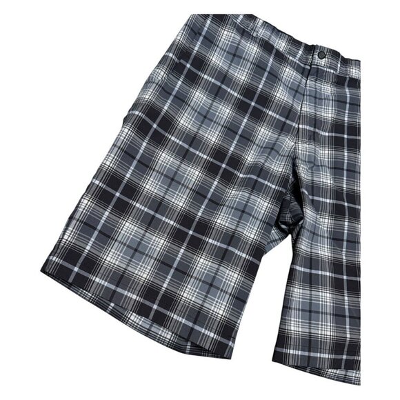 NIKE GOLF DRI-FIT Tour Plaid Summer Business Casual Outdoor Shorts Mens Large - Picture 6 of 6